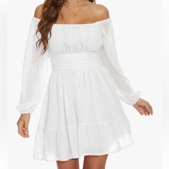 White Forolav Dress XL - Picture 2 of 7